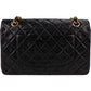 Chanel Lammleder Gold Medium Double Flap Schultertasche, Bild 4 von 15