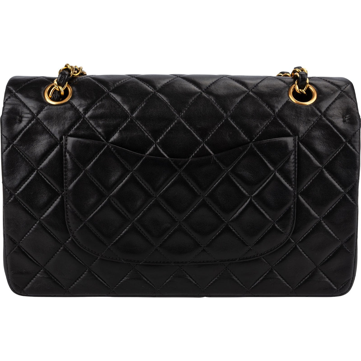 Chanel Lammleder Gold Medium Double Flap Schultertasche, Bild 4 von 15