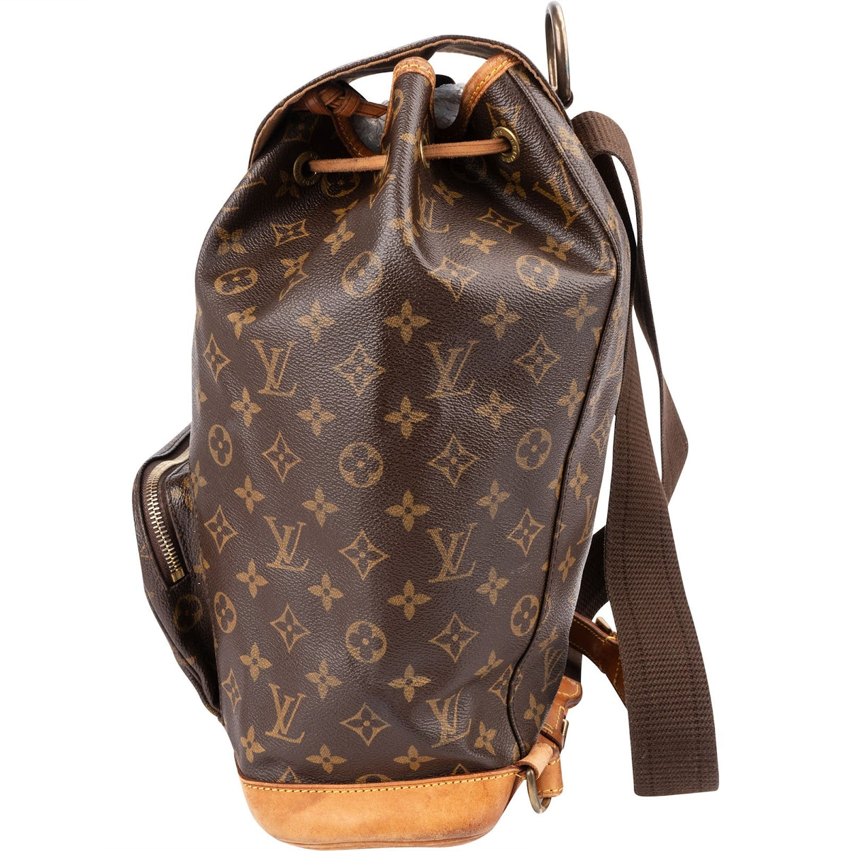 Sac à dos Louis Vuitton Montsouris GM en toile Monogram