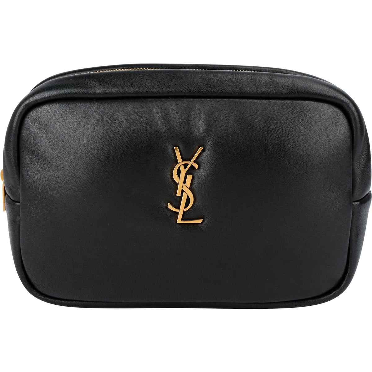 Bolso tipo sobre de piel de becerro suave Yves Saint Laurent