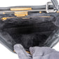 Fendi Black Leather Peekaboo Regular Handbag