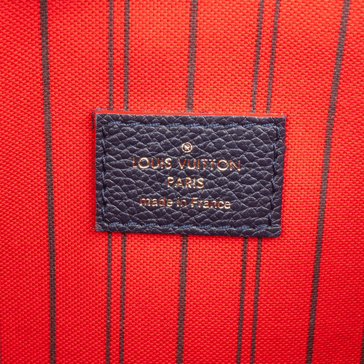 Borsa a mano Louis Vuitton Pochette Métis in pelle Monogram Empreinte