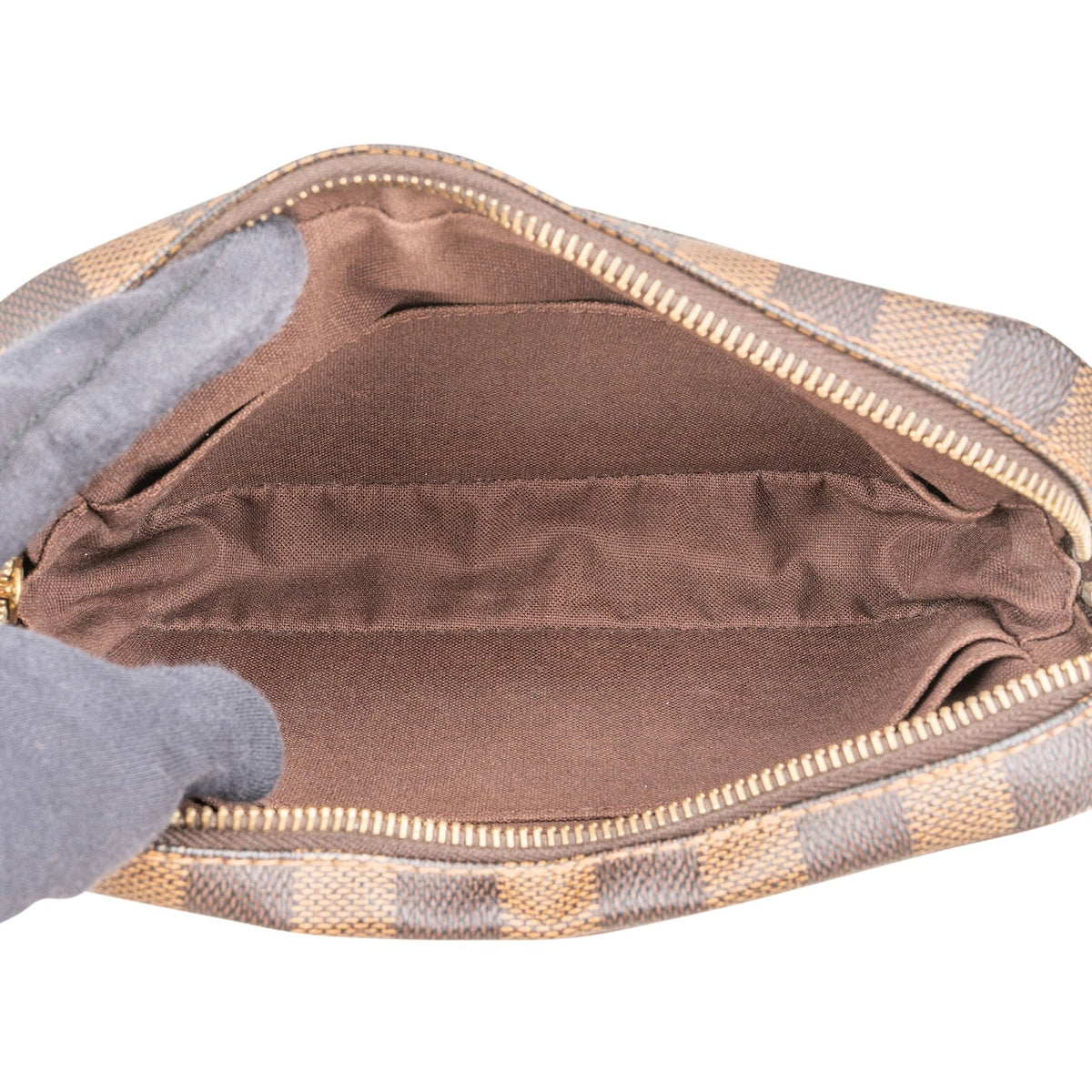 Louis Vuitton Monogram Damier Ebene Billets Macao Clutch