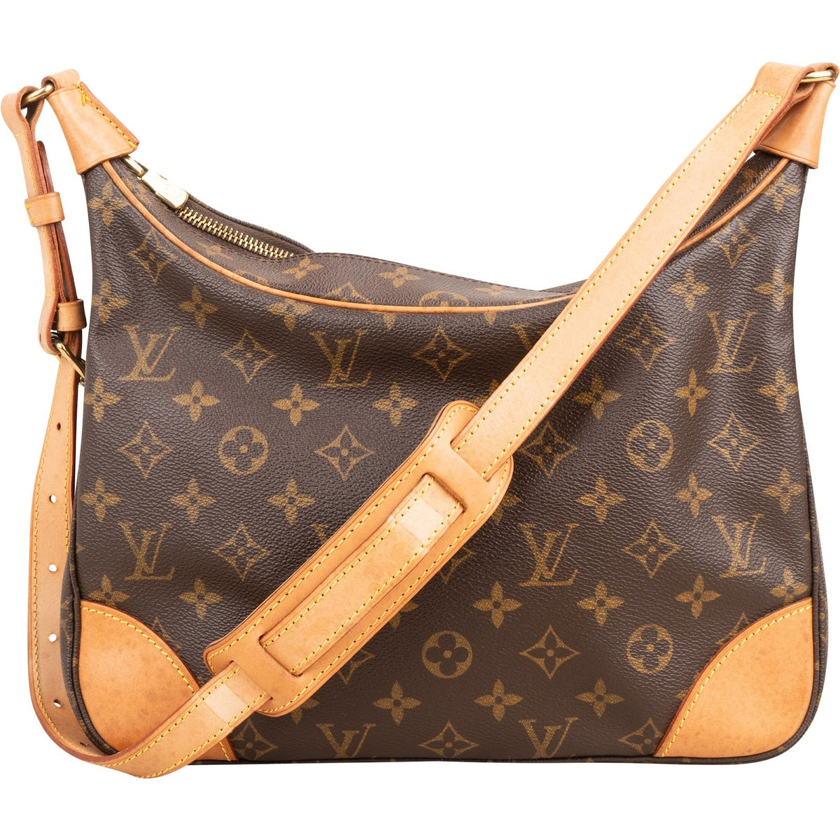 Borsa a spalla Louis Vuitton Boulogne in tela Monogram