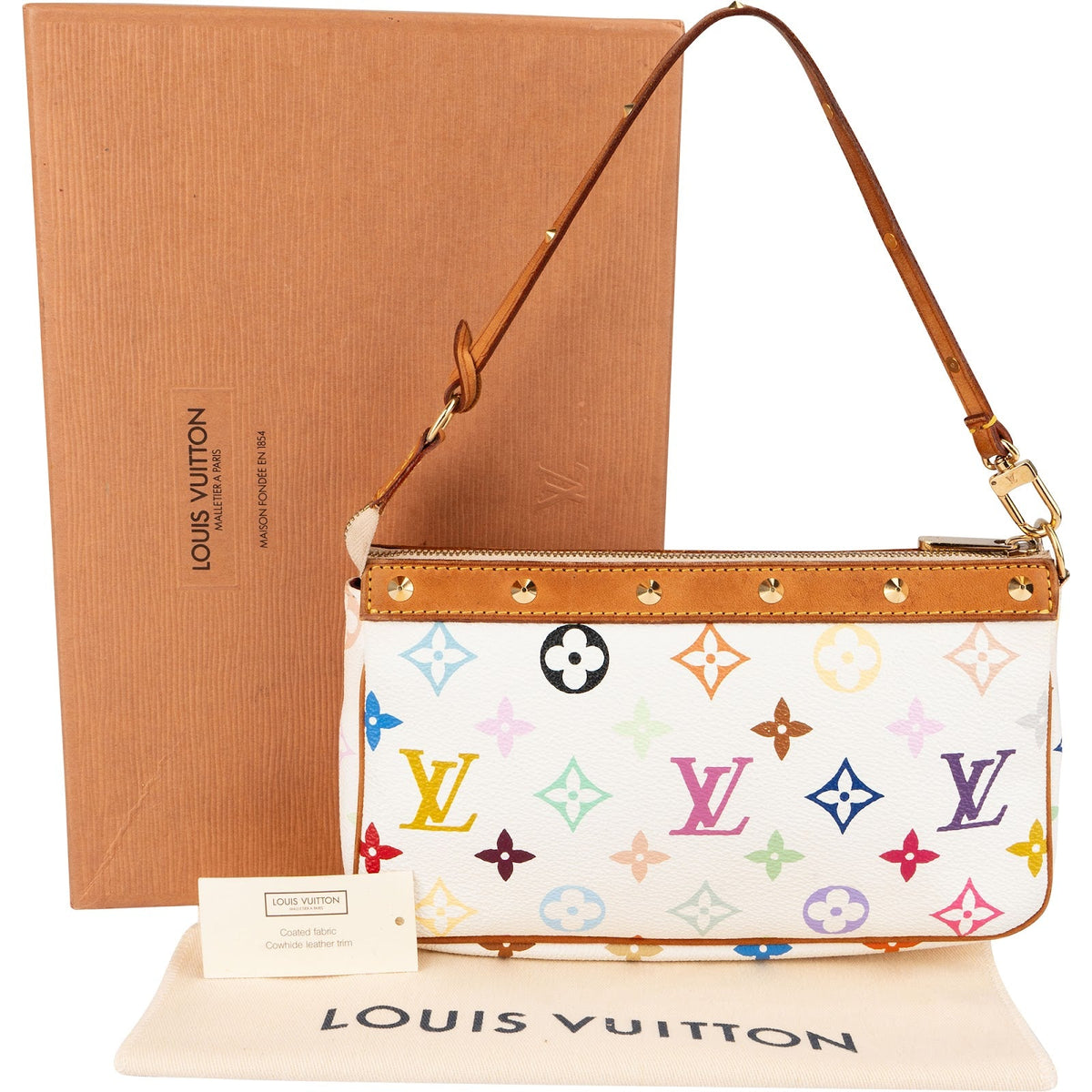 Louis Vuitton Murakami Pochette Accessoires Handtasche, Bild 2 von 13