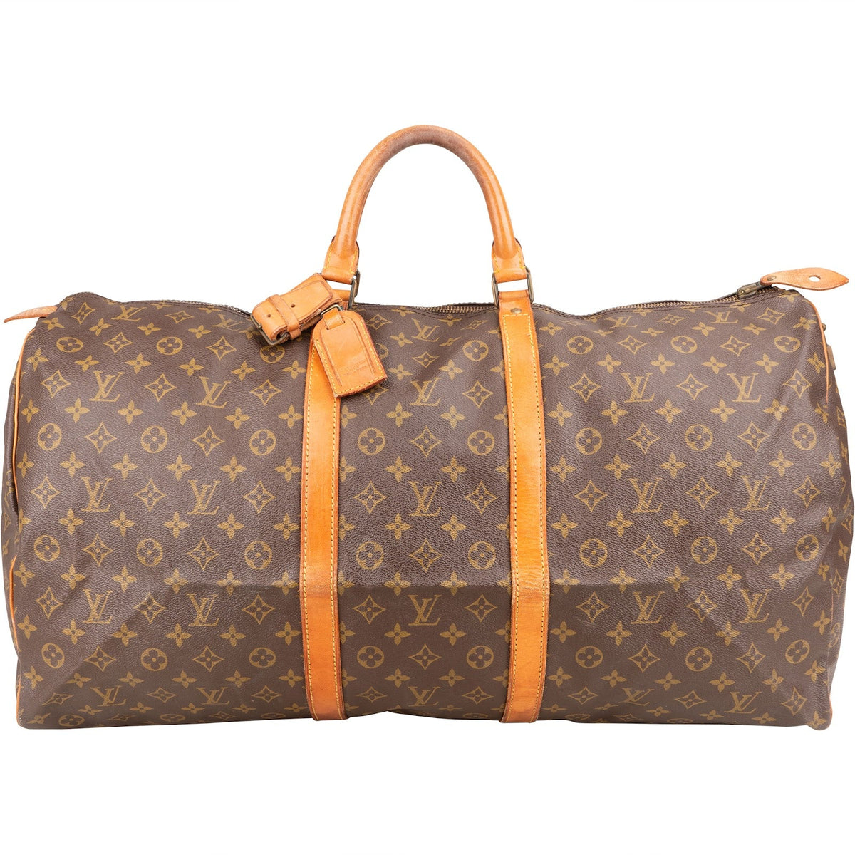 Bolsa de viaje Louis Vuitton Keepall 60 en lona Monogram