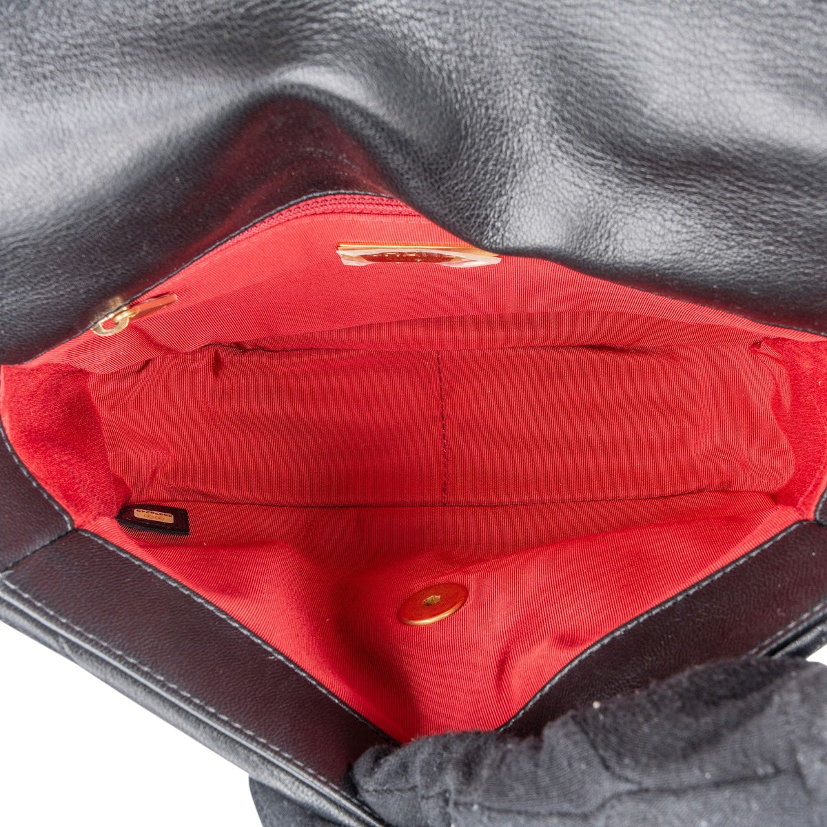 Chanel 19 Lammleder Single Flap Umhängetasche, Bild 12 von 13