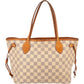 Louis Vuitton Neverfull PM aus Damier Azur Canvas – Ansicht 4