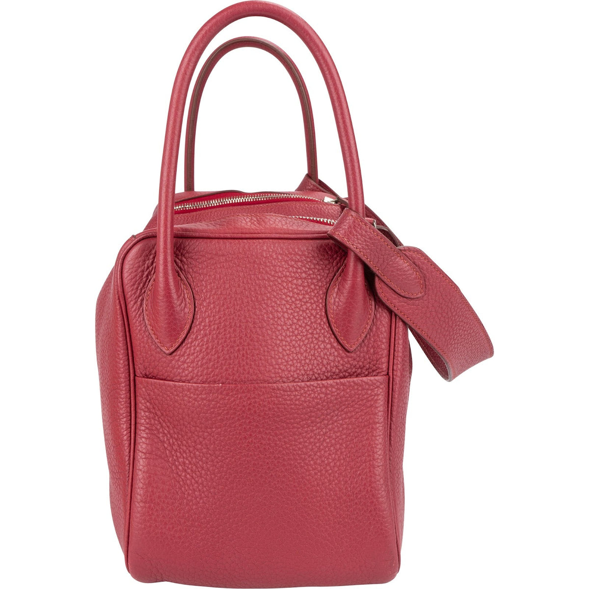 Hermès Clemence leer Palladium Lindy 34 Rubis handtas