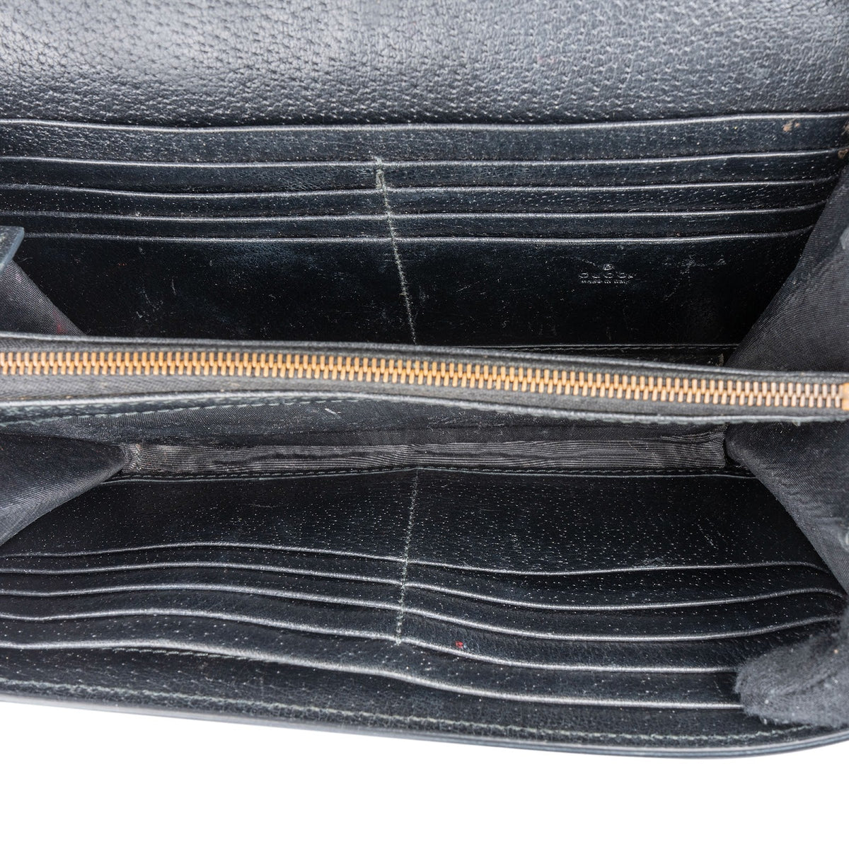 Sac bandoulière Gucci Dionysus en cuir avec portefeuille à chaîne et bande Web