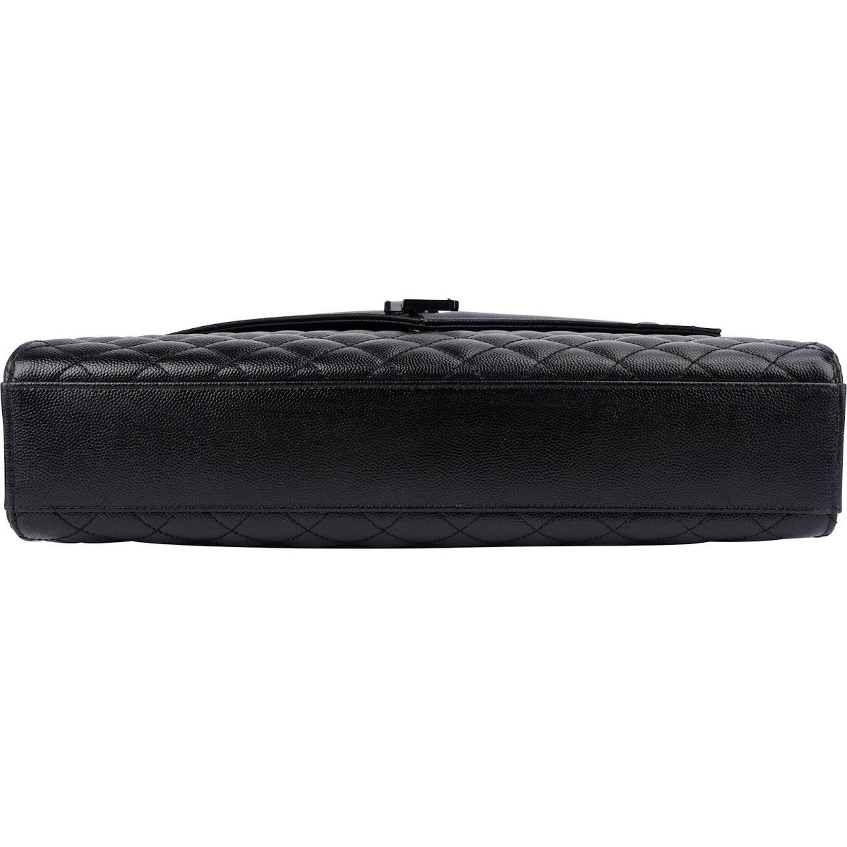Borsa a tracolla grande Envelope Saint Laurent in pelle Grain de Poudre