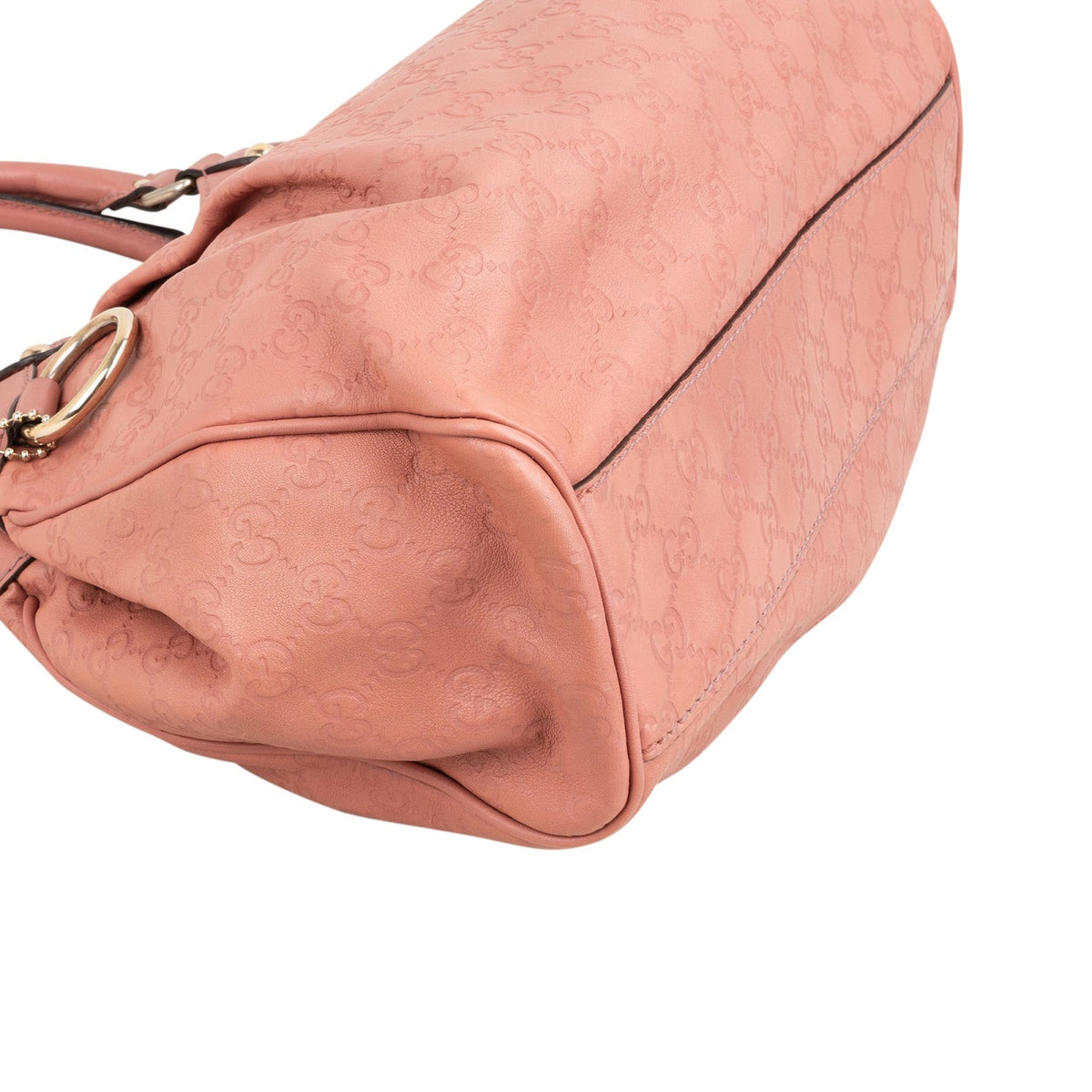 Gucci Rosa Guccissima Leder Sukey Handtasche, Bild 7 von 10