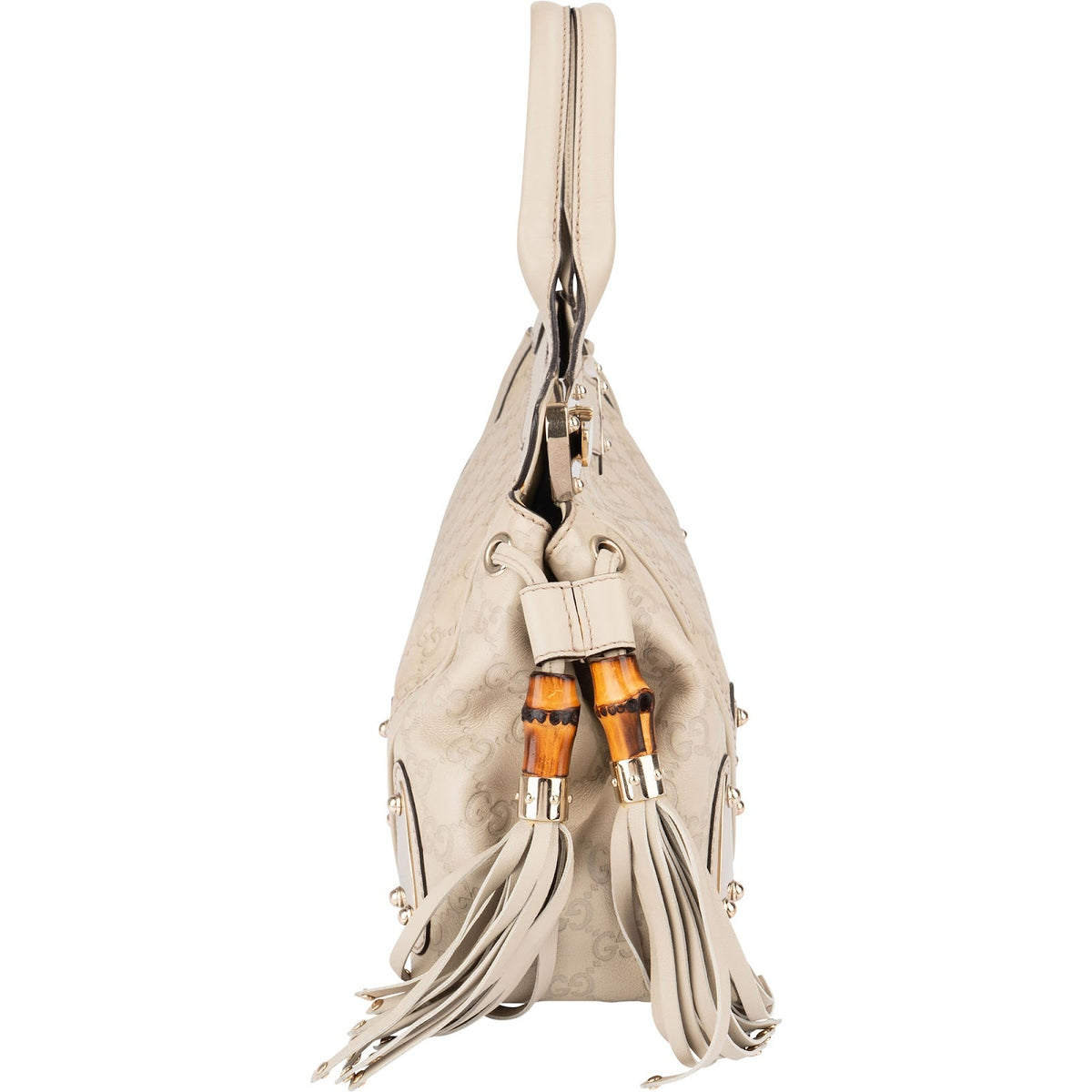 Gucci Guccissima Leder Babouska Boston Handtasche, Bild 3 von 10