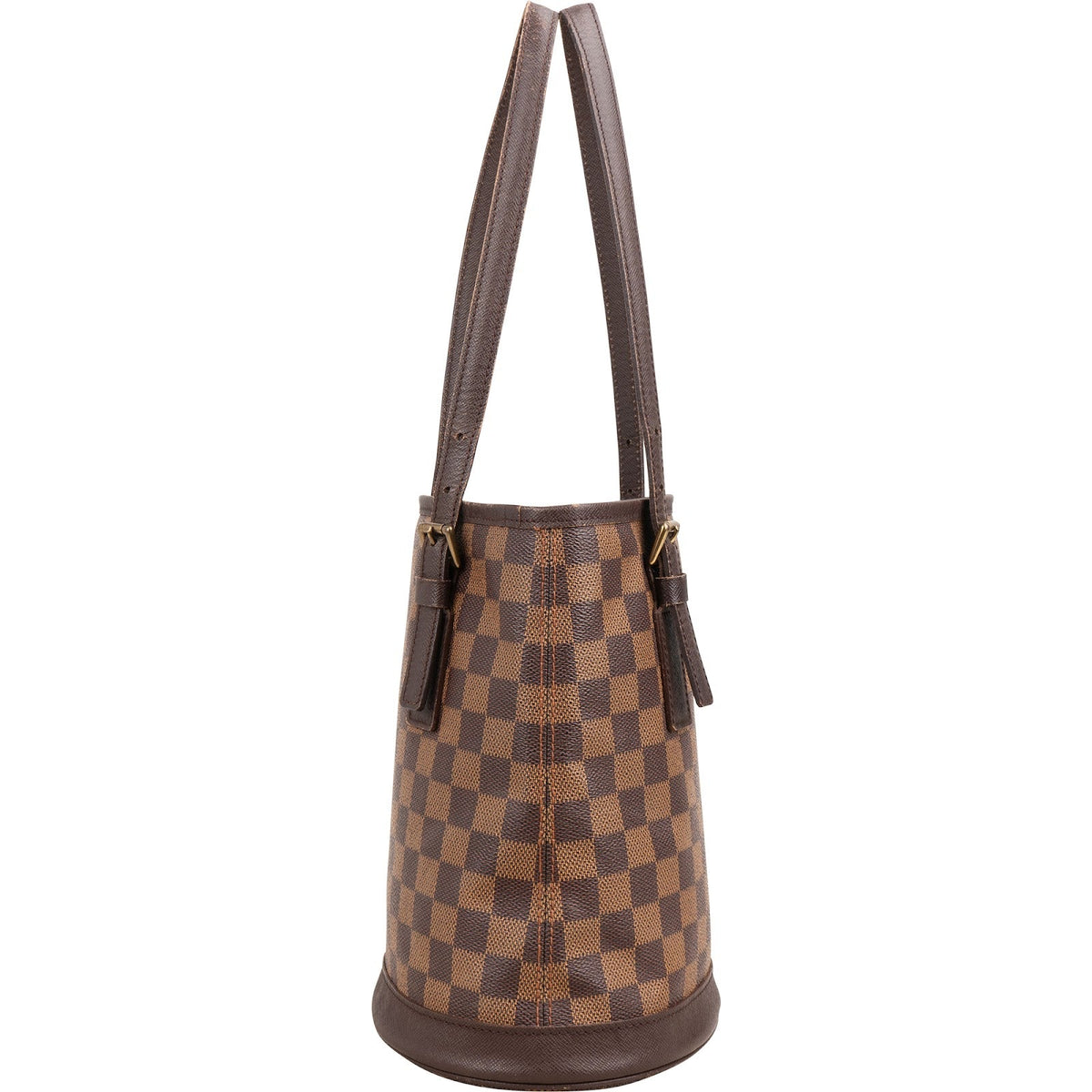 Louis Vuitton Monogram Damier Ebene Bucket PM Shoulder Bag