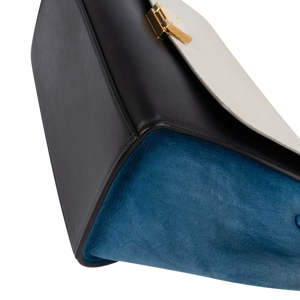 Celine Trapeze aus dreifarbigem Leder – Ansicht 9