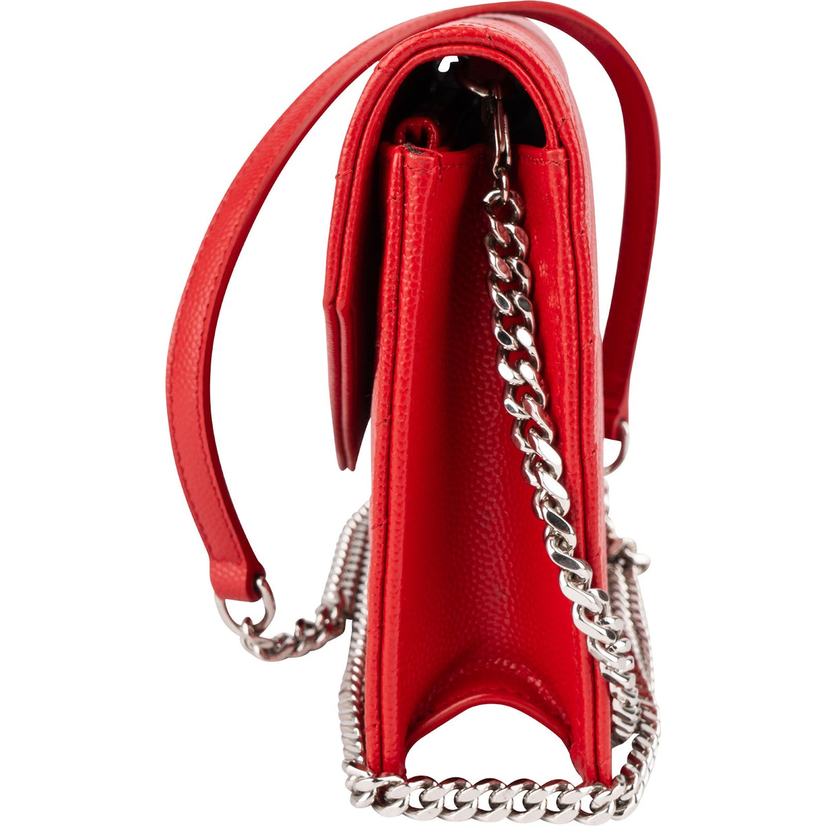 Saint Laurent Grain de Poudre Envelope Wallet on Chain, Bild 4 von 10
