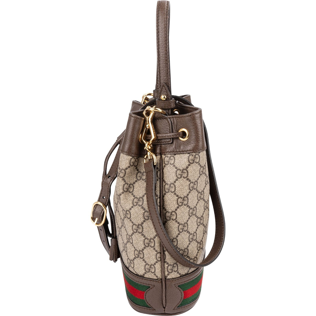Sac bandoulière Gucci Ophidia Bucket en toile GG Supreme