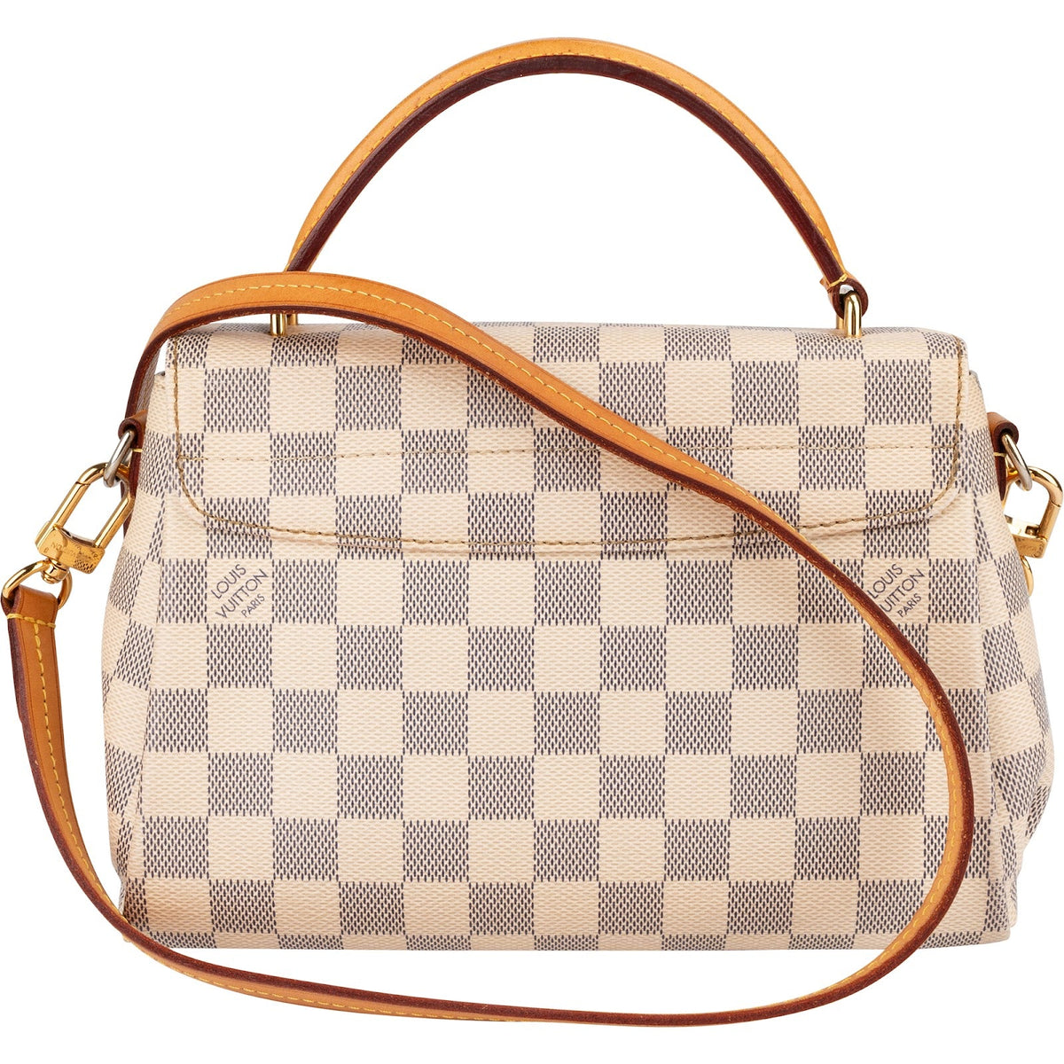 Borsa a mano Louis Vuitton Monogram Damier Azur Croisette