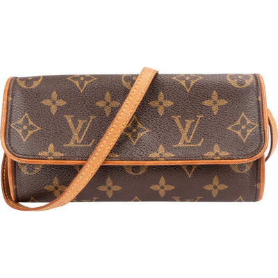 Louis Vuitton Monogram Canvas Twin Pochette PM Crossbody Bag