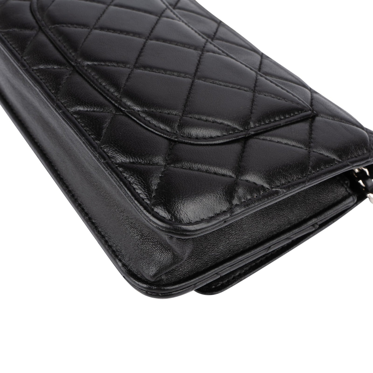 Chanel Wallet On Chain aus gestepptem Lammleder – Ansicht 8