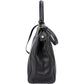 Fendi Black Leather Peekaboo Regular Handbag
