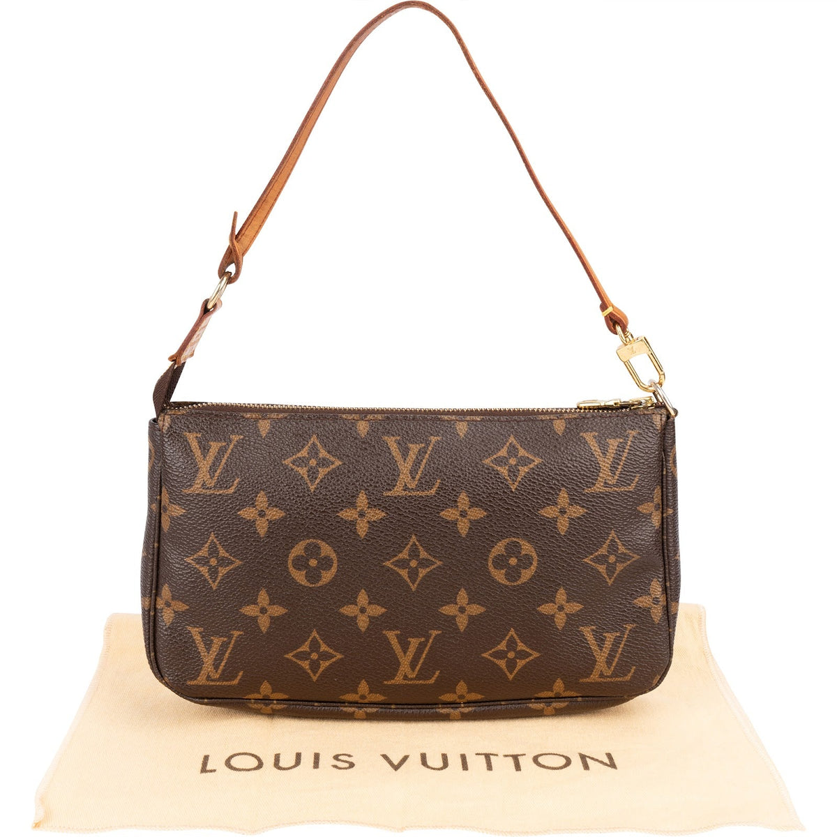 Louis Vuitton Canvas Pochette Accessoires Handtasche, Bild 2 von 12