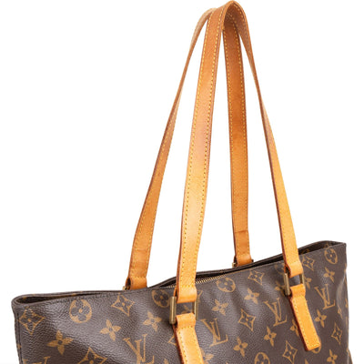Bolso de hombro Cabas Mezzo de lona Monogram de Louis Vuitton