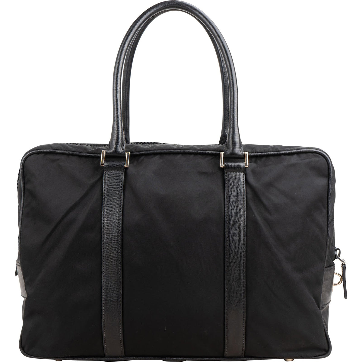 Prada Tessuto Saffiano Leder Triangle Aktentasche, Bild 4 von 10