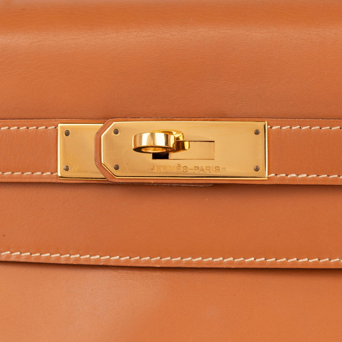 Hermès Natural Boxcalf Kelly 32 Handbag