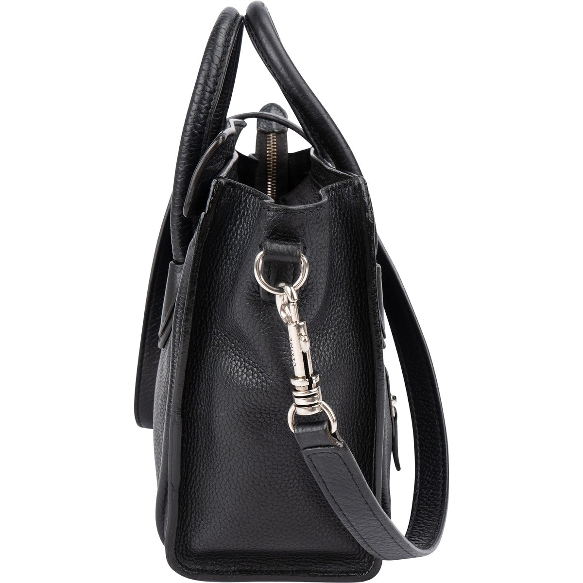 Celine Nano Luggage aus Drummed-Kalbsleder – Ansicht 3