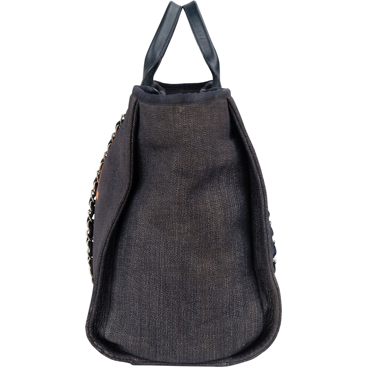 Sac cabas Chanel Deauville en jean