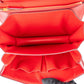 Celine Red Calfskin Classic Box Medium Crossbody Bag