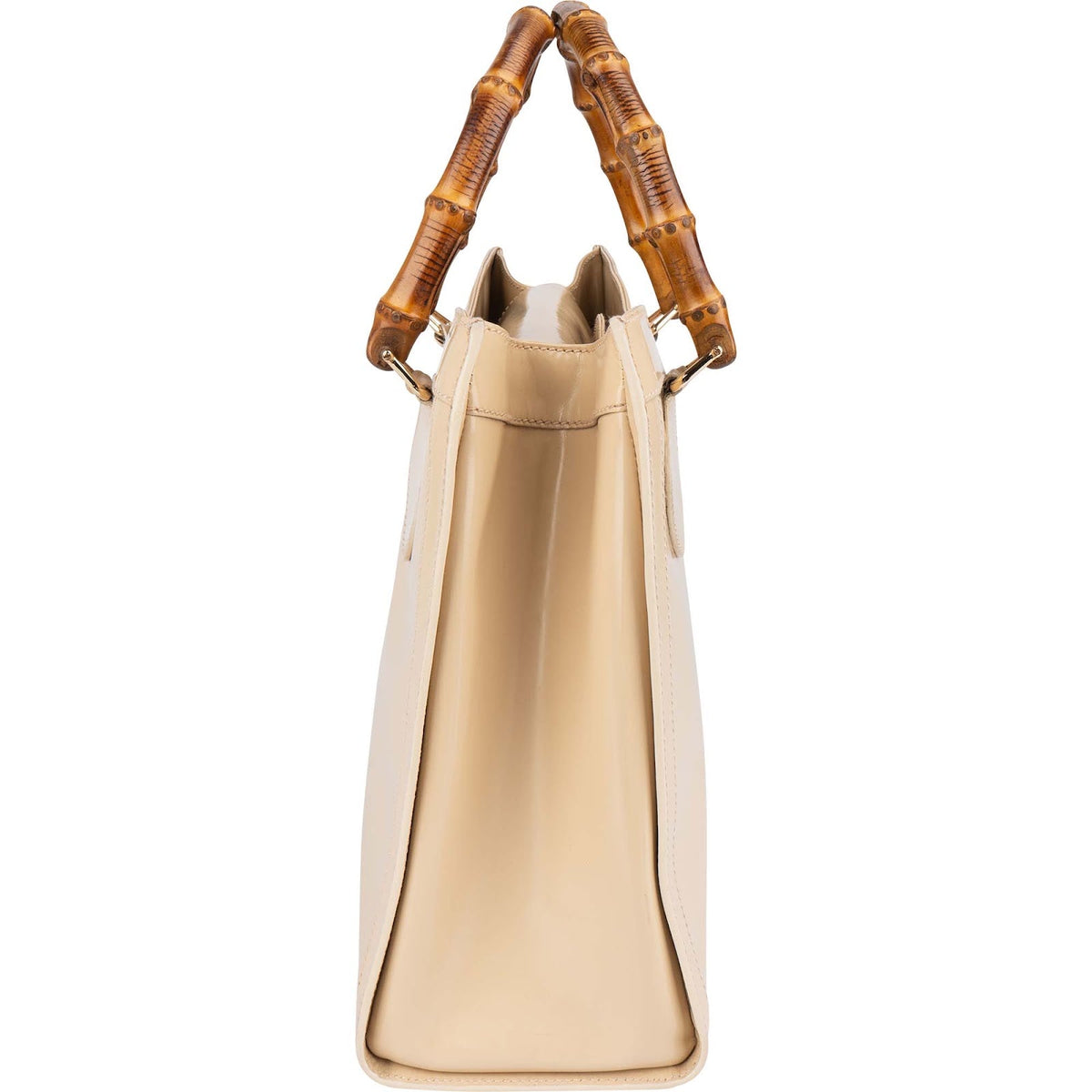 Gucci Bamboo Handle Large Diana Tote aus Lackleder – Ansicht 6