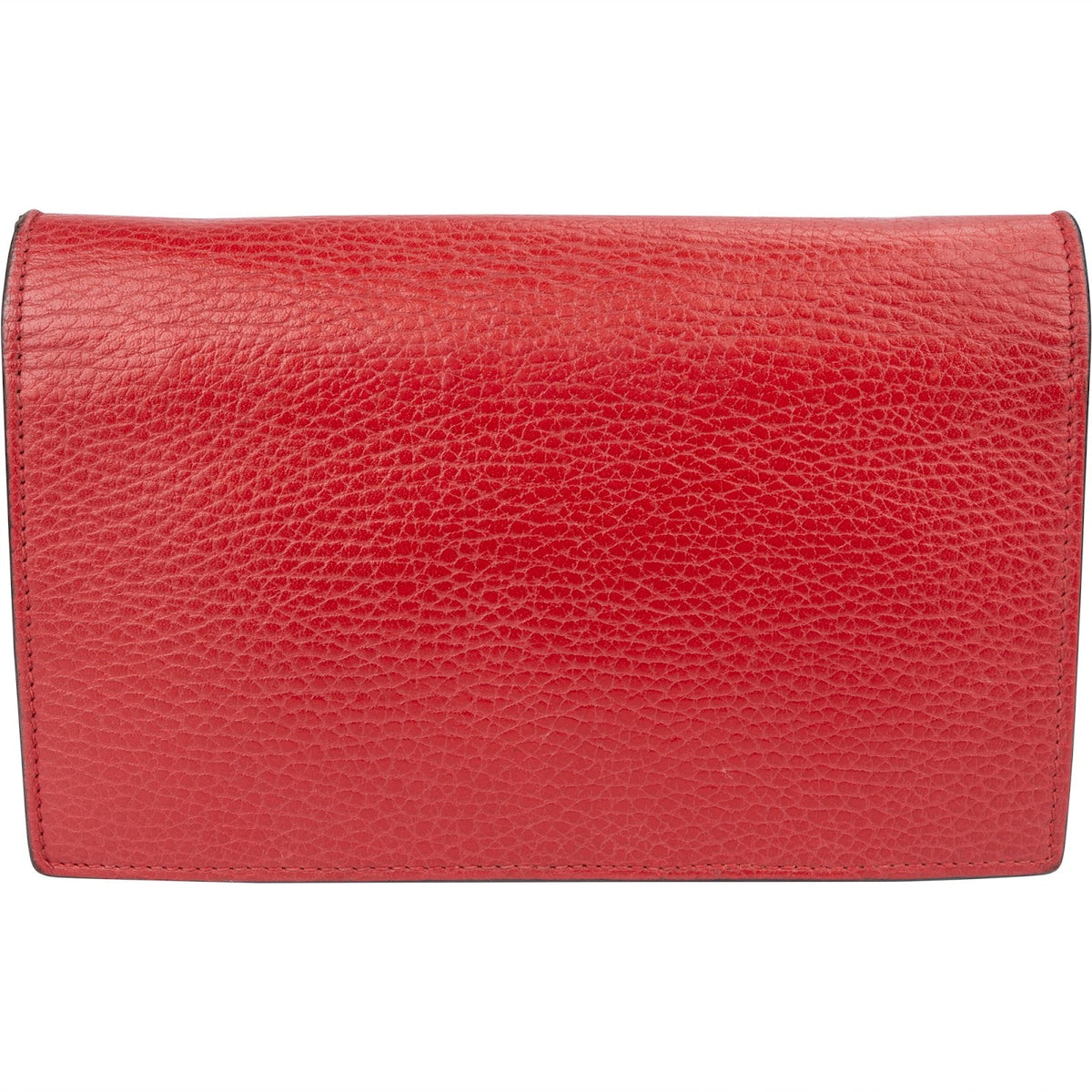 Gucci Interlocking GG Wallet On Chain aus genarbtem Leder – Ansicht 4