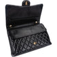 Bolso bandolera Chanel Jumbo de piel de cordero acolchada con doble solapa