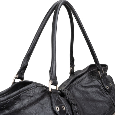Gucci Guccissima lederen Crest Duffle Travel 60 schoudertas