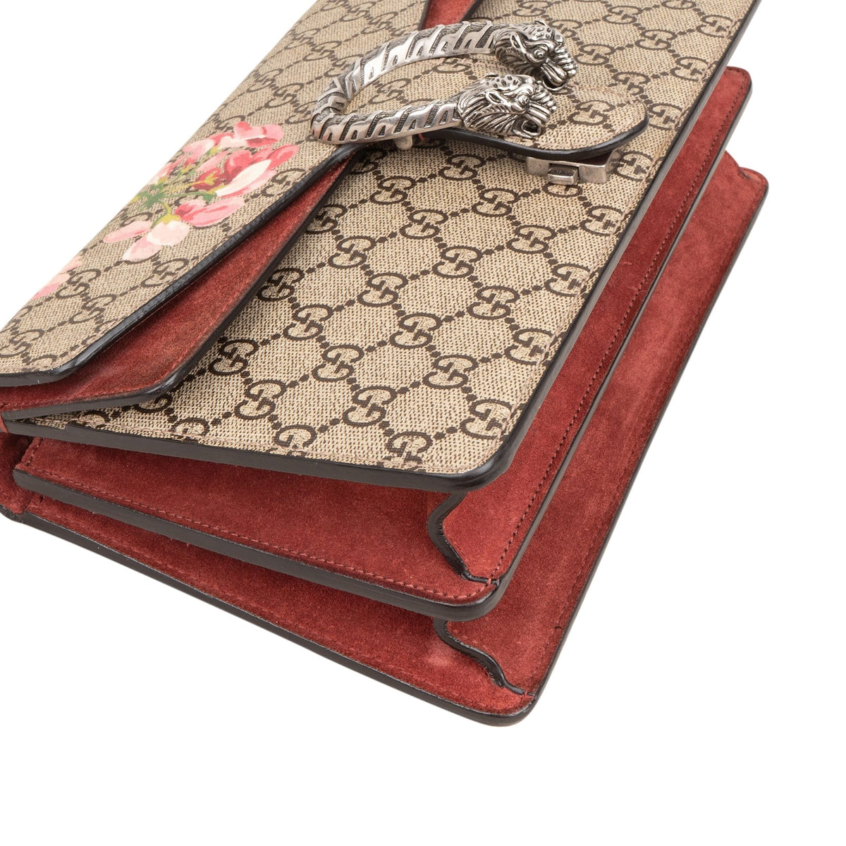 Gucci GG Supreme Floral Print Dionysus Schultertasche, Bild 7 von 14