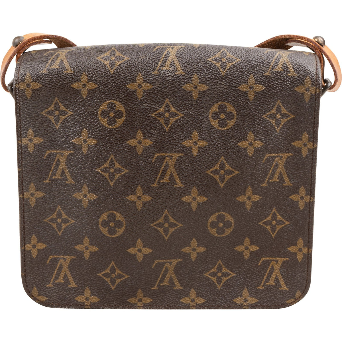 Bolso bandolera Louis Vuitton Cartouchiere MM en lona Monogram