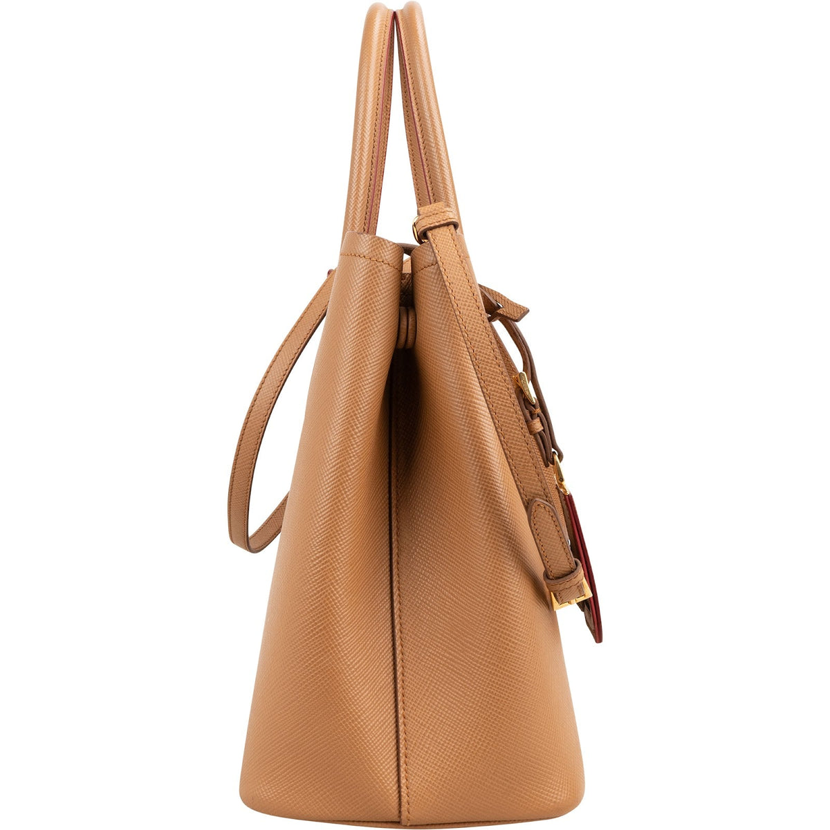Prada Saffiano Cuir Leder Double Tote, Bild 3 von 12