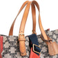 Celine Macadam Monogram Canvas Bicolor Leder Tote, Bild 2 von 11