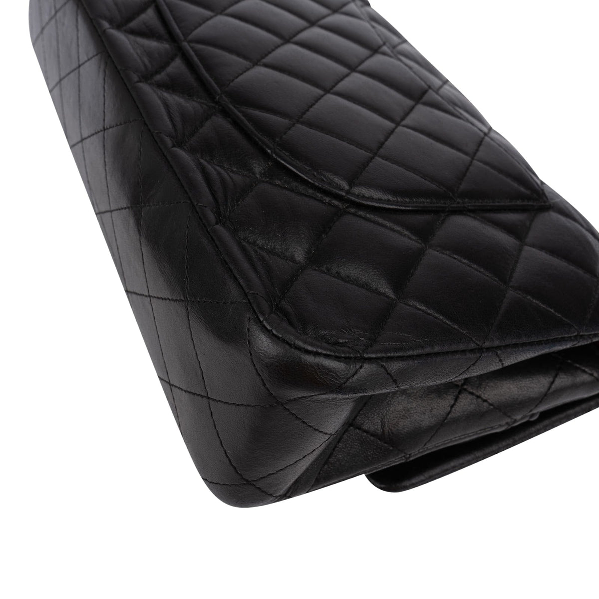 Chanel Medium Double Flap aus gestepptem Lammleder – Ansicht 8