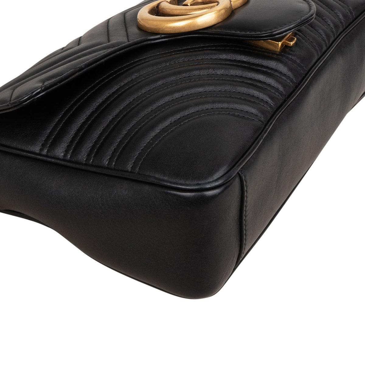 Gucci Matelassé Leder GG Large Marmont Umhängetasche, Bild 7 von 12