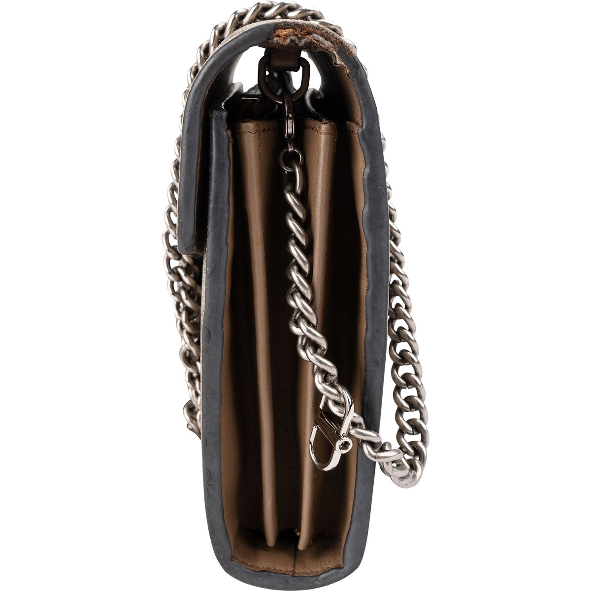 Bolso bandolera Gucci Dionysus Wallet On Chain en lona GG Supreme Monogram
