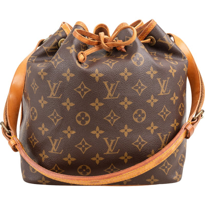 Louis Vuitton Monogram Canvas Petit Noé Shoulder Bag