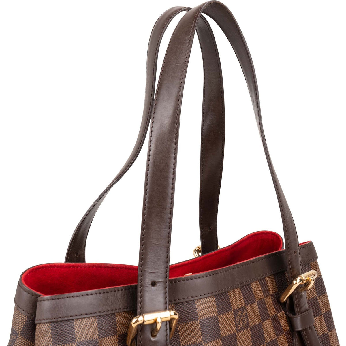 Bolso de hombro Louis Vuitton Monogram Damier Ebene Canvas Hampstead MM
