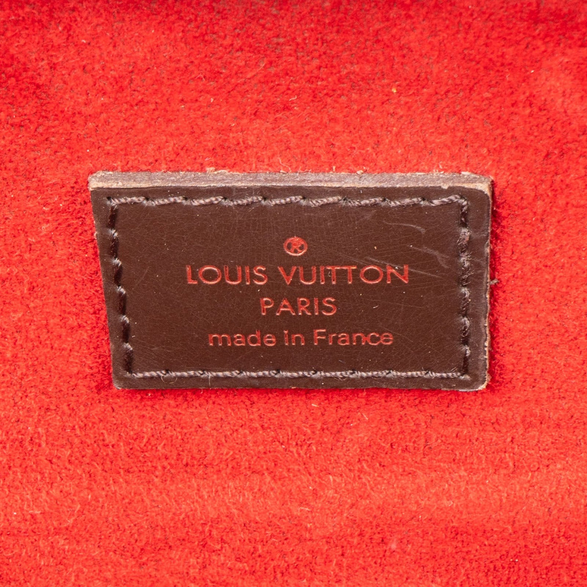 Borsa a mano Louis Vuitton Trevi GM in tela Monogram Damier Ebene