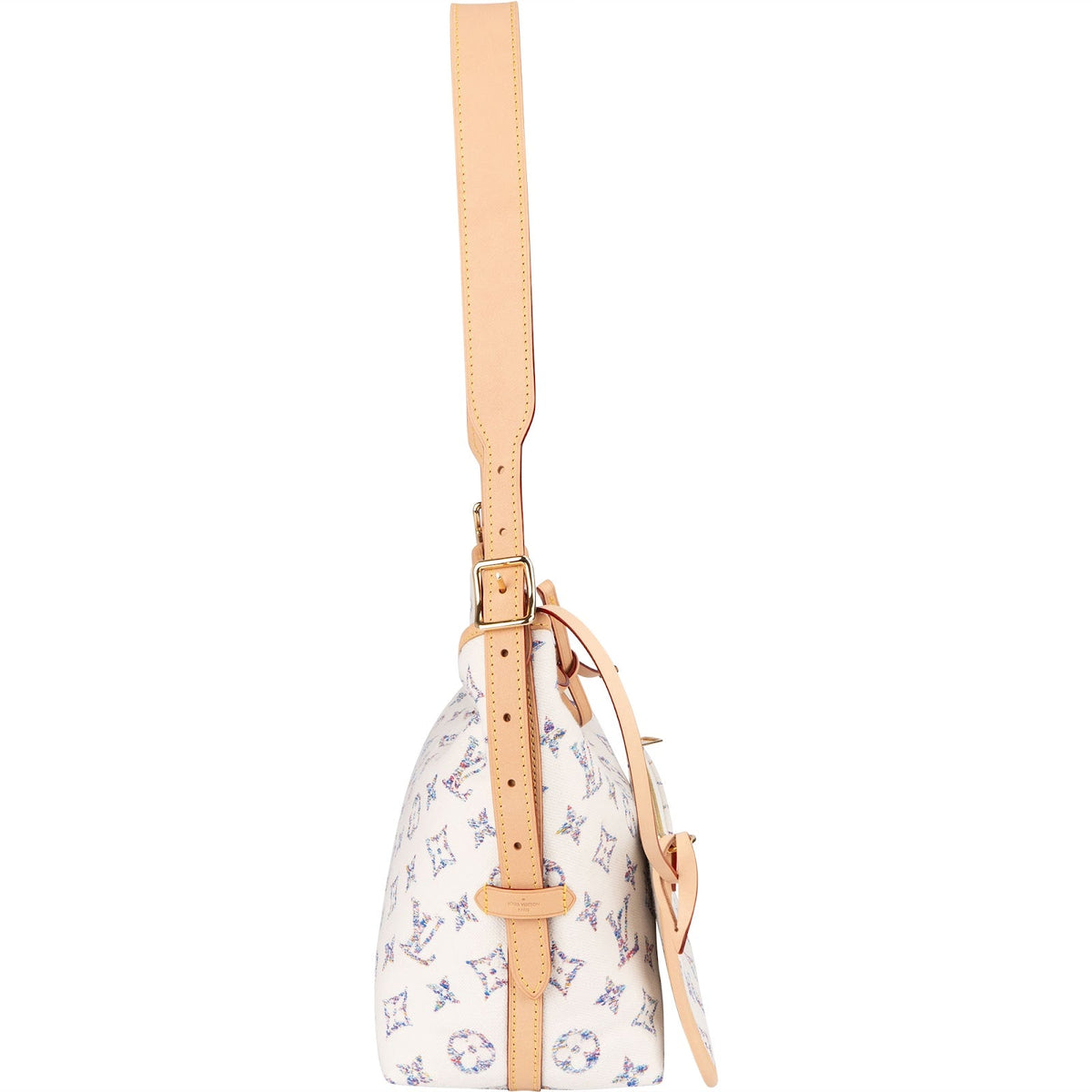 Bolso bandolera CarryAll PM de Louis Vuitton en Jacquard Monogram multicolor
