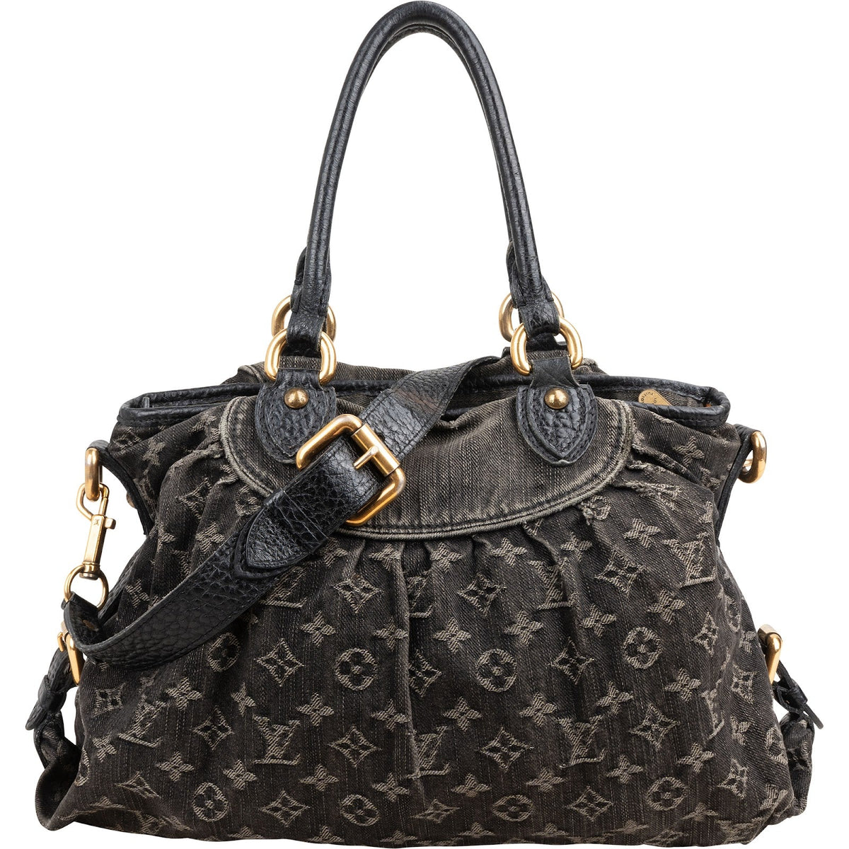 Sac à main Louis Vuitton Neo Cabby MM en denim Monogram