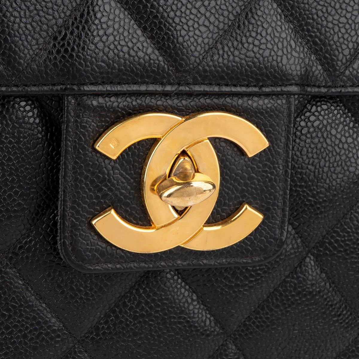 Chanel Caviar Leder 24K Henkeltasche, Bild 10 von 14