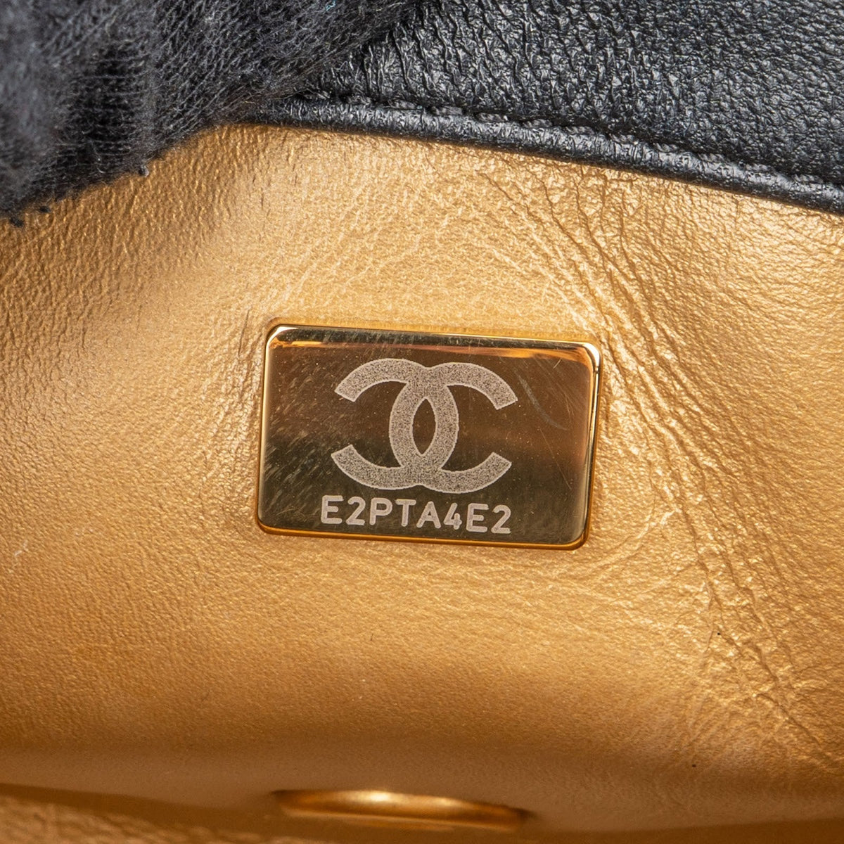 Borsa a tracolla Chanel Small Rectangular Single Flap in pelle di agnello trapuntata